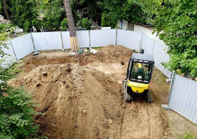 Zdjęcie firmy archeologiczno-ekshumacyjnej PU METODIS