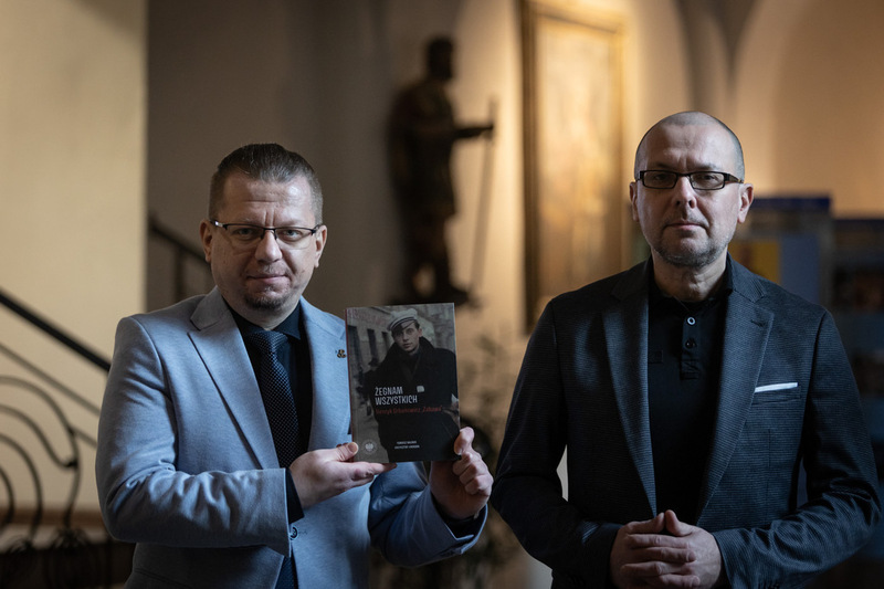 na zdjęciu prof. Tomasz Balbus i dr. Krzysztof Łagojda