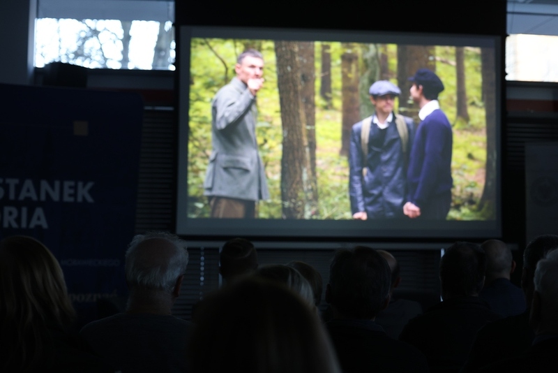 Premiera filmu dokumentalnego oraz promocja książki poświęconej Henrykowi Urbanowiczowi ps. „Zabawa”, „Szczaw” - Przystanek Historia IPN im. Kornela Morawieckiego we Wrocławiu/ fot. M.Parysek IPN Wrocław