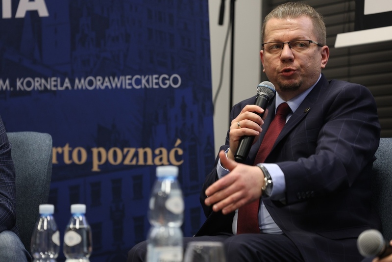 Premiera filmu dokumentalnego oraz promocja książki poświęconej Henrykowi Urbanowiczowi ps. „Zabawa”, „Szczaw” - Przystanek Historia IPN im. Kornela Morawieckiego we Wrocławiu/ fot. M.Parysek IPN Wrocław