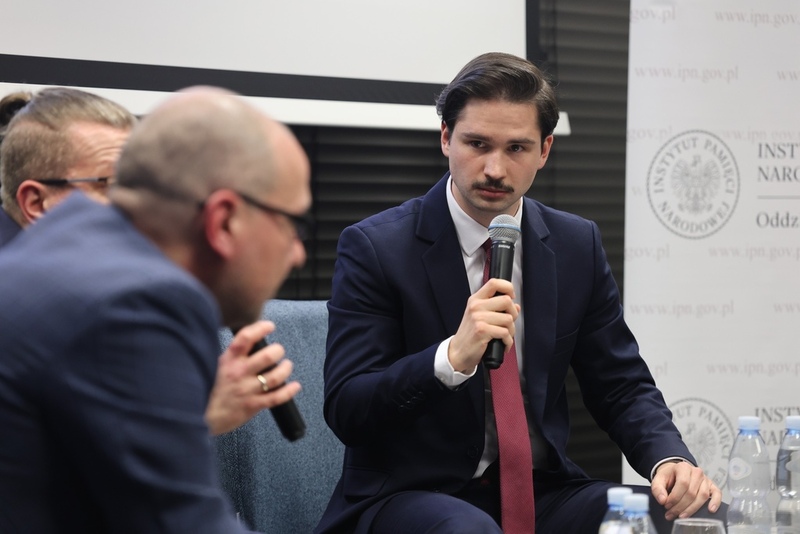 Premiera filmu dokumentalnego oraz promocja książki poświęconej Henrykowi Urbanowiczowi ps. „Zabawa”, „Szczaw” - Przystanek Historia IPN im. Kornela Morawieckiego we Wrocławiu/ fot. M.Parysek IPN Wrocław