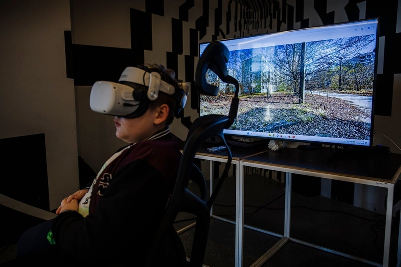 Wrocławska premiera filmu dokumentalnego produkacji IPN „Czarnobyl. Polska perspektywa”. Na uczestników czekały dodatkowe atrakcje: możliwość skorzystania z gogli VR oraz drobny upominek - Wrocław, 25 kwietnia 2025/ fot. A.Ligęcka