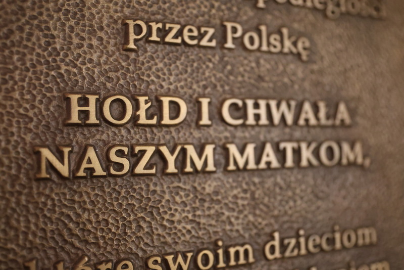 zdjęcie pokazuje fragment tablicy