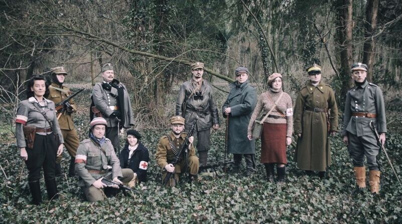 Kadr z planu zdjęciowego do spotu "Ocalamy"