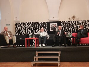 Od lewej: Grzegorz Berendt, Mark Sołonin, Łukasz Kamiński, Zbigniew Gluza
