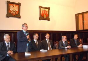 Prezydent Bolesławca – Piotr Roman otwiera spotkanie