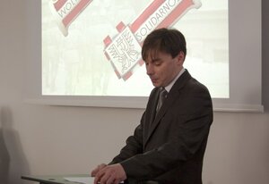 Uroczystość poprowadził dyrektor Oddziału IPN we Wrocławiu – dr Robert Żurek