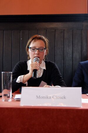 Monika Ciosek, Instytut Nauk Historycznych Uniwersytetu Kardynała Stefana Wyszyńskiego