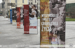 Wystawa „Wyszyńskiego i Wojtyły gramatyka życia” w Opolu. Fot. Damian Jędrzejak/IPN