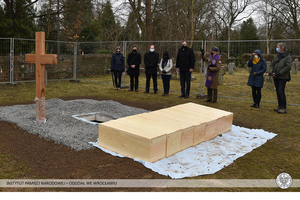 Poświęcenie krypty grobowej ze szczątkami ofiar terroru komunistycznego