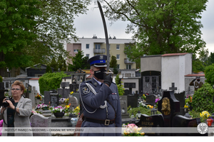 Uhonorowanie pomordowanych policjantów w Katyniu