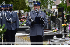 Uhonorowanie pomordowanych policjantów w Katyniu