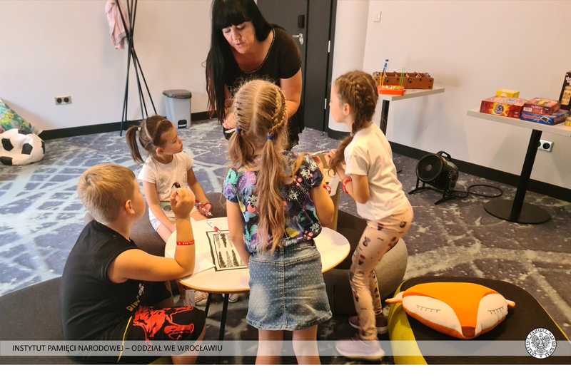 Spotkania edukacyjne z grupą dzieci i młodzieży uczestniczącą w „Kursie adaptacyjno -– językowym dla repatriantów i ich rodzin” – Wrocław, 13 sierpnia 2021