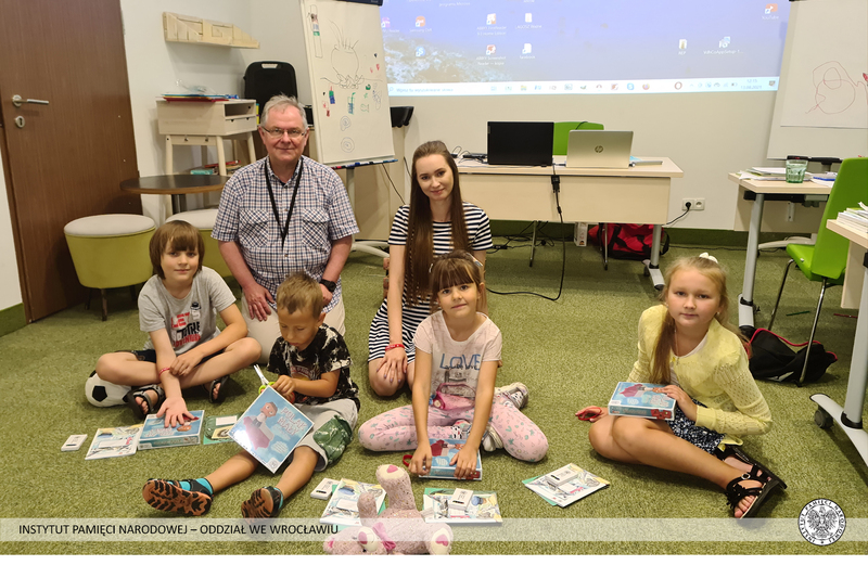 Spotkania edukacyjne z grupą dzieci i młodzieży uczestniczącą w „Kursie adaptacyjno -– językowym dla repatriantów i ich rodzin” – Wrocław, 13 sierpnia 2021