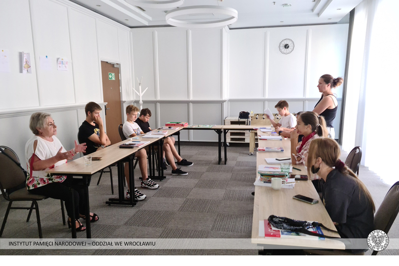 Spotkania edukacyjne z grupą dzieci i młodzieży uczestniczącą w „Kursie adaptacyjno -– językowym dla repatriantów i ich rodzin” – Wrocław, 13 sierpnia 2021