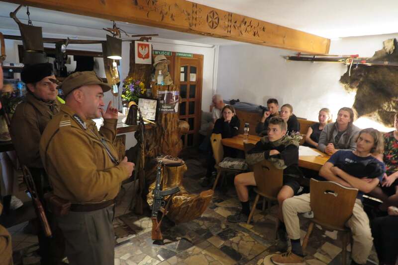 Rajd śladami żołnierzy kpt. Henryka Flamego „Bartka” – Barut, Beskid Żywiecki, 16–18 sierpnia 2021