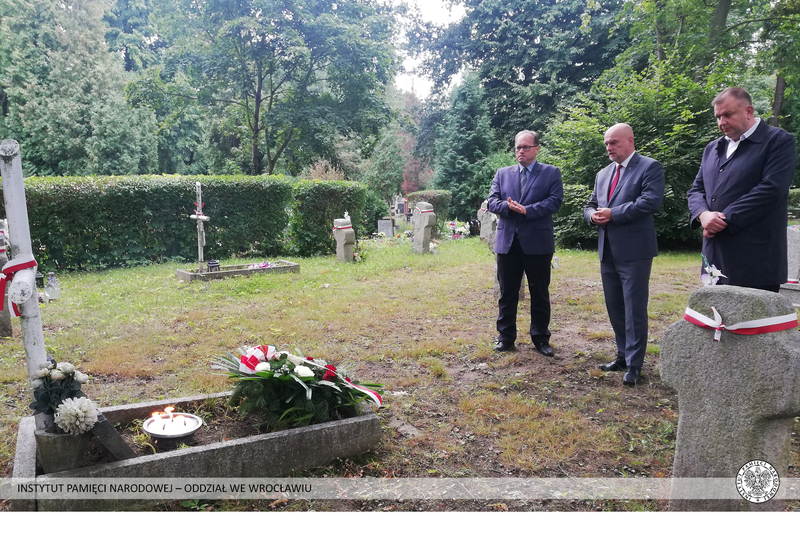 Uczczenie pamięci por. Mieczysław Bujak – Wrocław, 30 sierpnia 2021