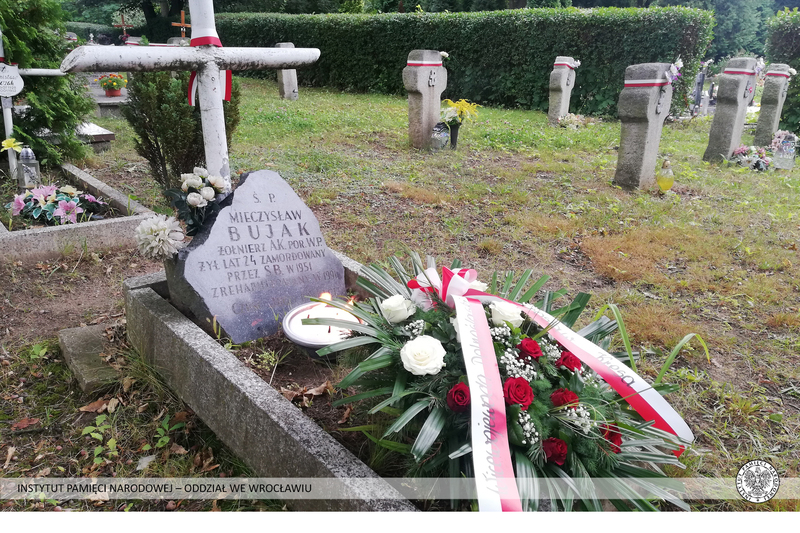 Uczczenie pamięci por. Mieczysław Bujak – Wrocław, 30 sierpnia 2021