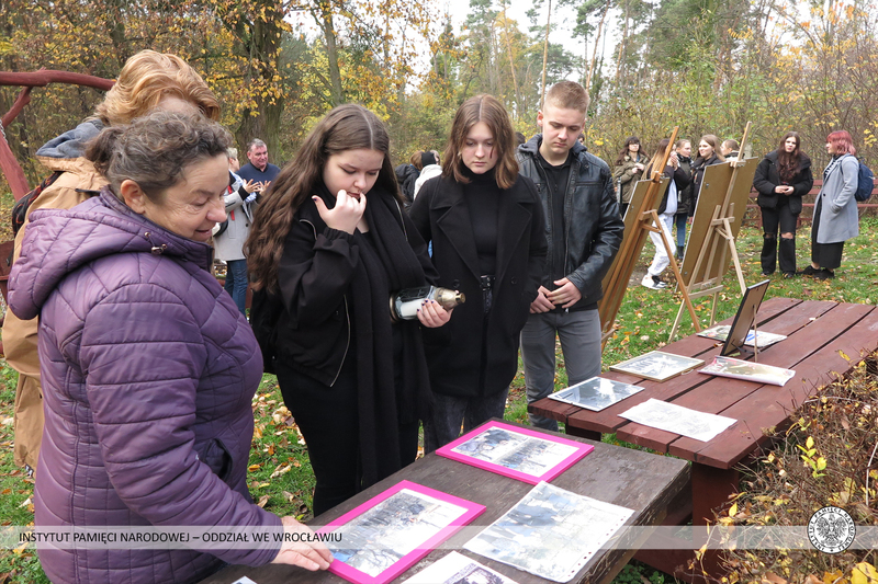 Terenowa lekcja historii o losach żołnierzy NSZ ze zgrupowania kpt. Henryka Flamego „Bartka” – Kluczbork, 9 listopada 2021