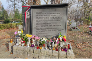 „Spotkania z historią” na kwaterze ofiar komunizmu Cmentarza Osobowickiego – Wrocław, 13 listopada 2021