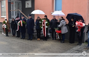 Odsłonięcie tablicy upamiętniającej działaczy antykomunistycznych – Opole, 13 grudnia 2021