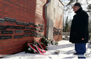 Upamiętnienie 75. rocznicy śmierci Alojzego Piaskowskiego, 17-letniej ofiary zbrodni komunistycznej.