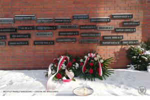 Upamiętnienie 75. rocznicy śmierci Alojzego Piaskowskiego, 17-letniej ofiary zbrodni komunistycznej.