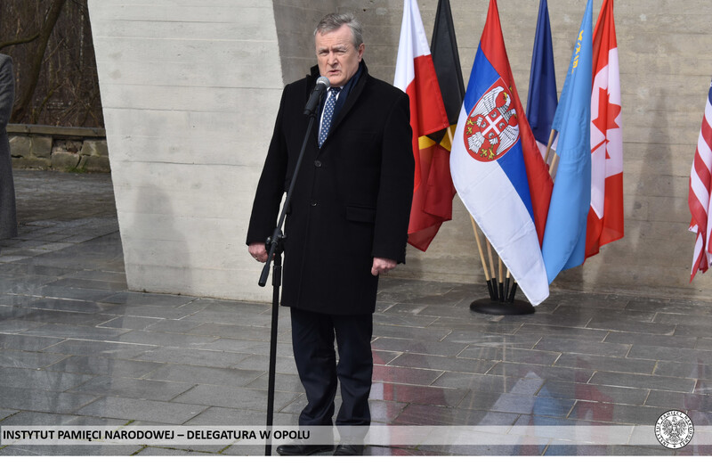 Obchody 77. rocznicy wyzwolenia Stalagu 344. Lamsdorf – Łambinowice, 17 marca 2022
