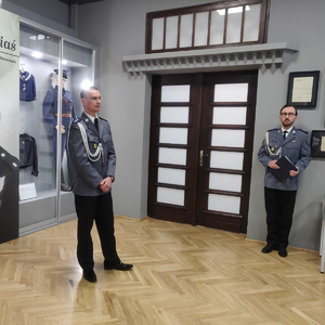 Uroczystość w Izbie Pamięci Komendy Wojewódzkiej Policji