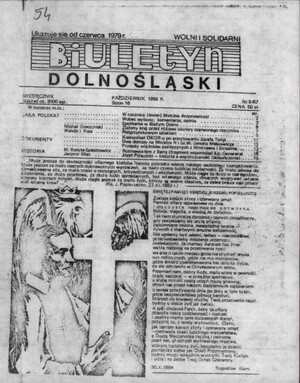 Biuletyn Dolnośląski z 1986 r.