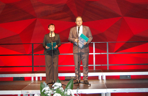 Sylwia Krzyżanowska i Wojciech Trębacz