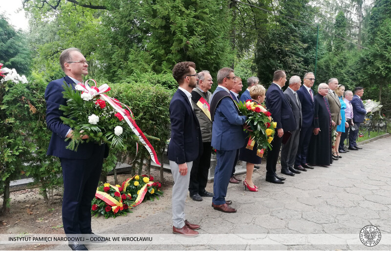 Uroczystość na Cmentarzu Grabiszyńskim – Wrocław, 28 sierpnia 2022