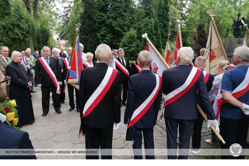 Uroczystość na Cmentarzu Grabiszyńskim – Wrocław, 28 sierpnia 2022