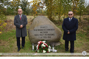 Upamiętnić ofiary Arbeitslager Burgweide – Wrocław, 5 października 2022. Fot. Dominik Wojtkiewicz (IPN)