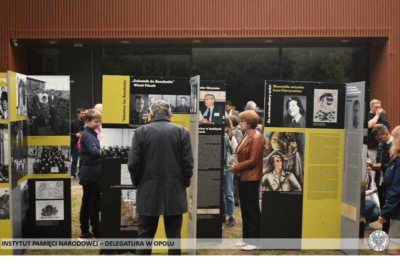 78. rocznica przybycia I transportu Powstańców Warszawskich do Stalagu 344 Lamsdorf – Łambinowice, 6 października 2022. Fot. Dominik Wojtkiewicz (IPN)