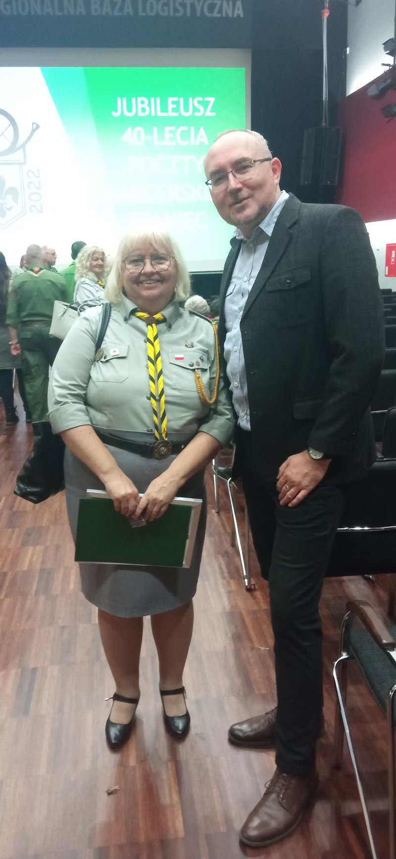 Na prawo: Marek Gadowicz, OBEN IPN Wrocław