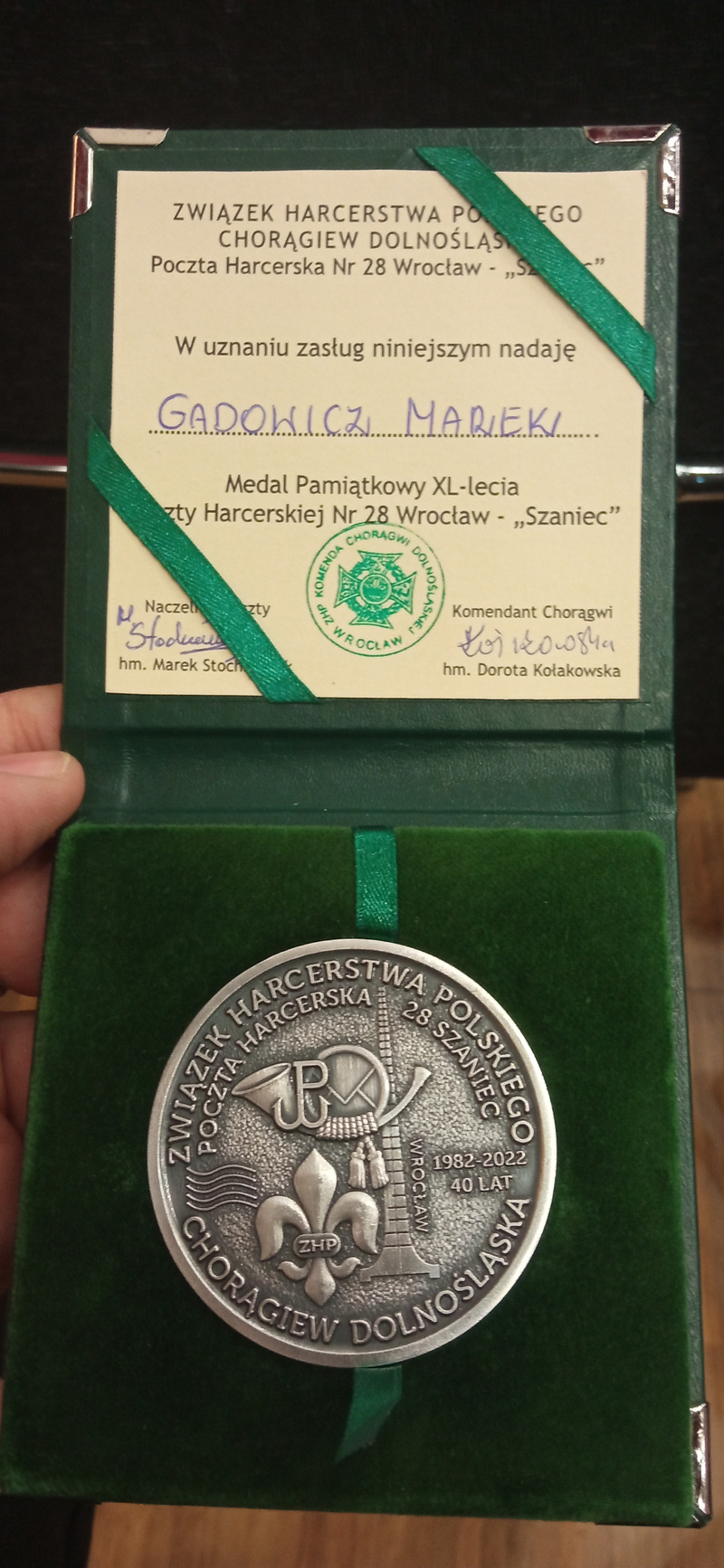 40-lecie Poczty Harcerskiej „Szaniec” – Wrocław, 15 październik 2022
