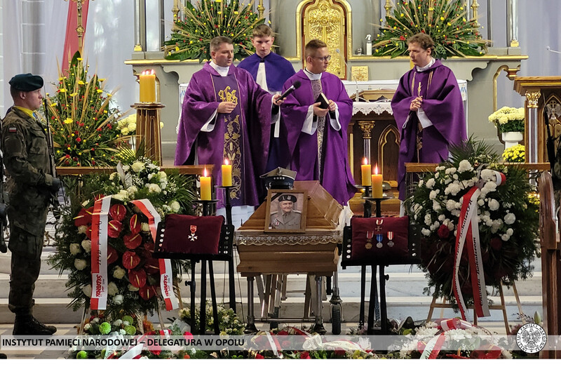 Pożegnanie śp. kpt. Mariana Markiewicza ps. Maryl – Głubczyce, 29 października 2022