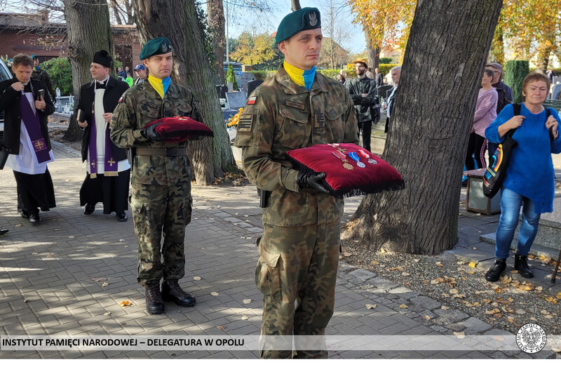 Pożegnanie śp. kpt. Mariana Markiewicza ps. Maryl – Głubczyce, 29 października 2022