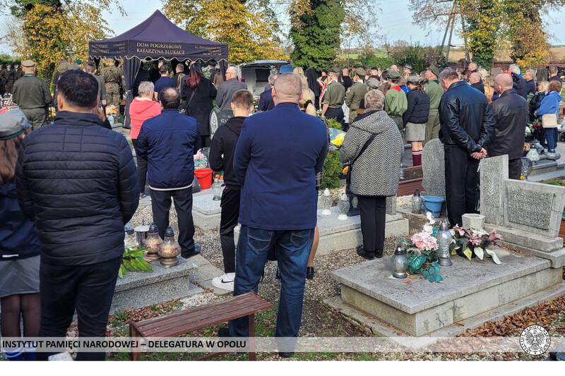 Pożegnanie śp. kpt. Mariana Markiewicza ps. Maryl – Głubczyce, 29 października 2022