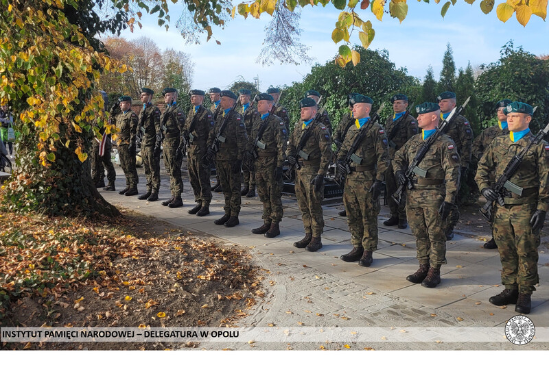 Pożegnanie śp. kpt. Mariana Markiewicza ps. Maryl – Głubczyce, 29 października 2022