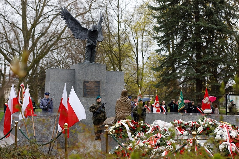 Wydarzenia upamiętniające ofiary Zbrodni Katyńskiej – Oleśnica, Wrocław 12- 13 kwietnia 2023/ fot. A.Ligęcka IPN Wrocław