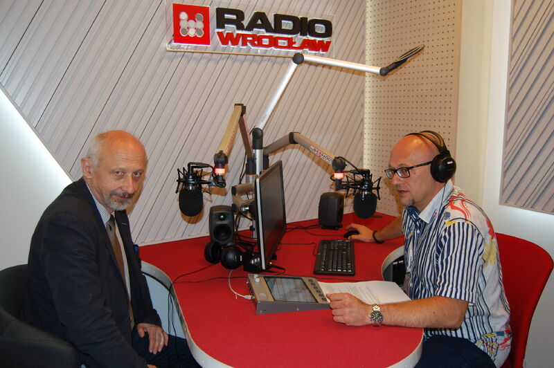 Prof. Krzysztof Kawalec i Dariusz Litera