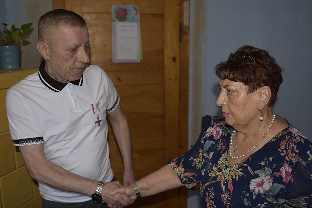 Krzyż Wolności i Solidarności dla pana Leszka Kołaczyńskiego - Świdnica, 6 lipca 2023/ fot. M.Parysek IPN Wrocław