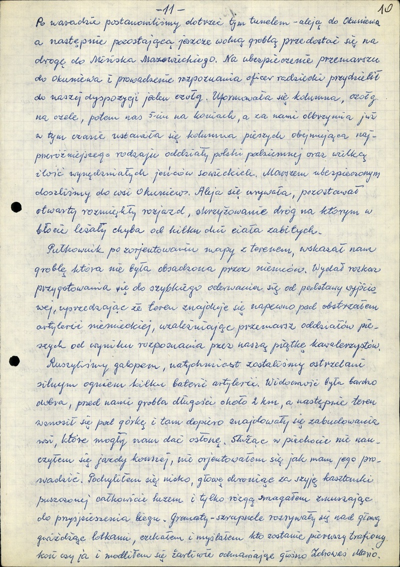 Powstanie warszawskie we wspomnieniach świadka wydarzeń ppor. Leonarda Stacewicza ps. „Sęk”, byłego dowódcy placówki Armii Krajowej kryptonim „Raźno” - Radzymin.