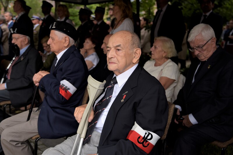 Obchody 79. rocznicy wybuchu Powstania Warszawskiego – Wrocław, 1 sierpnia 2023, fot. Agata Ligęcka, IPN we Wrocławiu