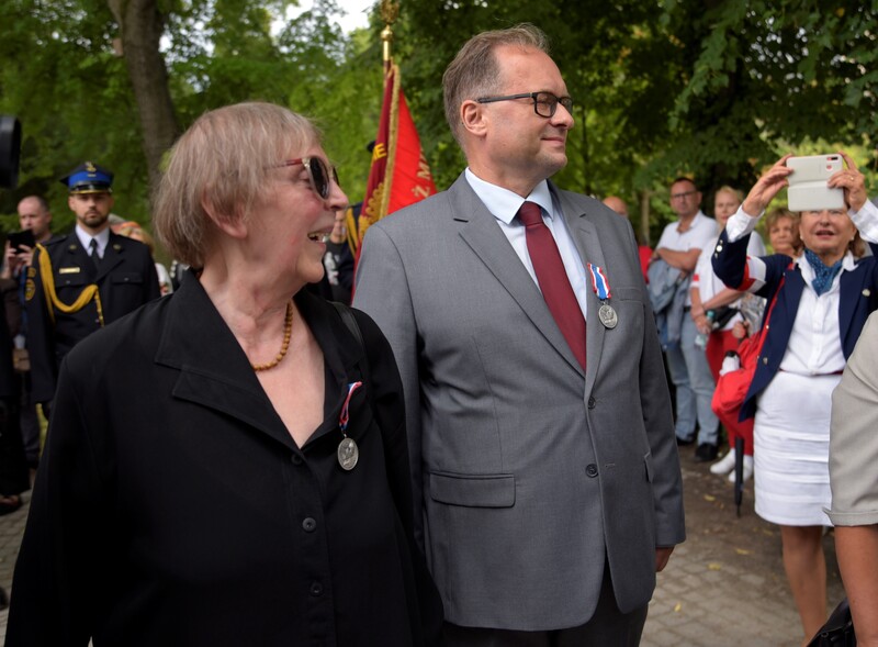 Obchody 79. rocznicy wybuchu Powstania Warszawskiego – Wrocław, 1 sierpnia 2023, fot. Agata Ligęcka, IPN we Wrocławiu