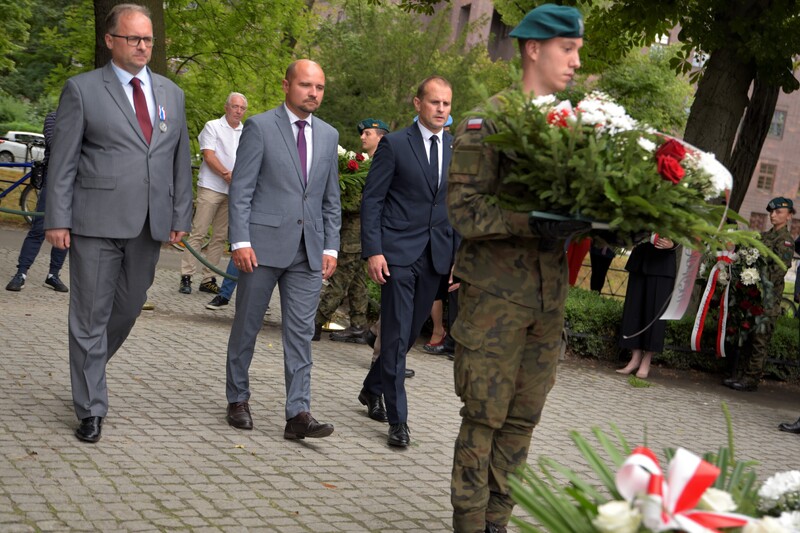 Obchody 79. rocznicy wybuchu Powstania Warszawskiego – Wrocław, 1 sierpnia 2023, fot. Agata Ligęcka, IPN we Wrocławiu