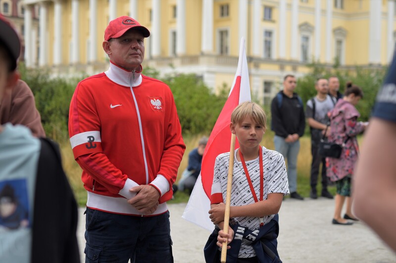 Obchody 79. rocznicy wybuchu Powstania Warszawskiego – Wrocław, 1 sierpnia 2023, fot. Agata Ligęcka, IPN we Wrocławiu