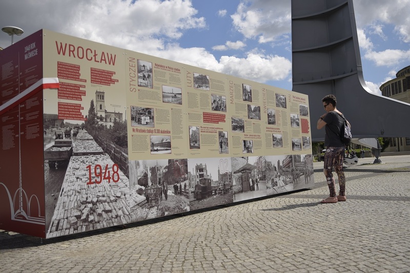 Otwarcie wystawy WROCŁAW 1948. STOLICA POLSKI – Wrocław, 4 sierpnia 2023 r. fot. Agata Ligęcka IPN Wrocław